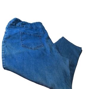 Comfort Waistband Pull-on Jeans Plus Size 26